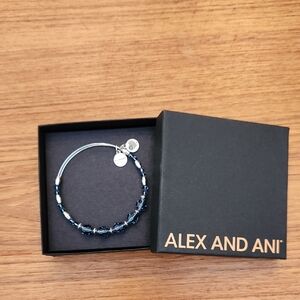 Alex and Ani Blue Beaded Bracelet